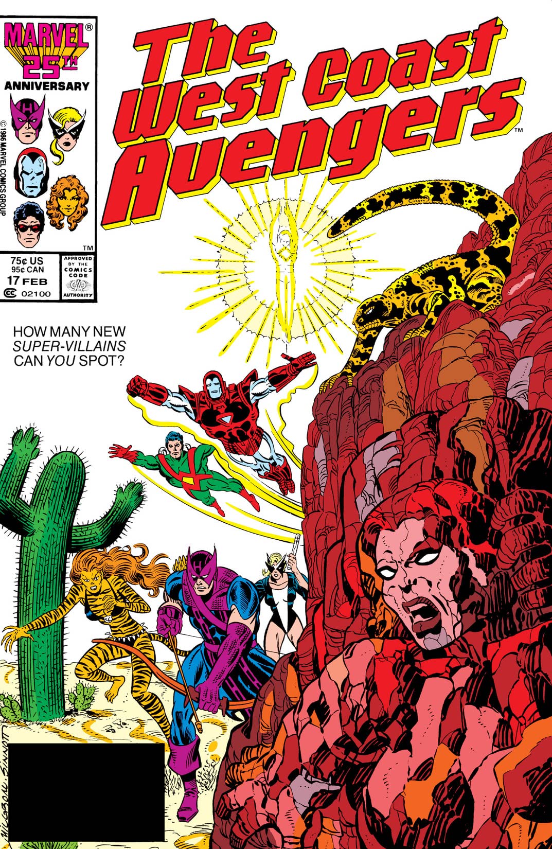 West Coast Avengers #17 cover