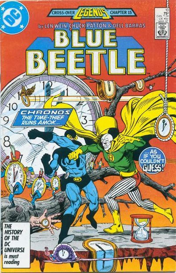 Blue Beetle #10 cover