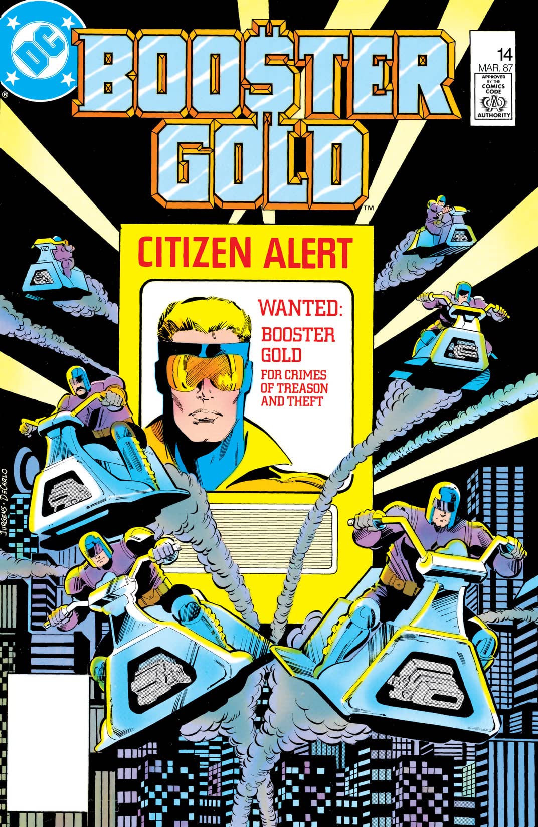 Booster Gold #14 cover