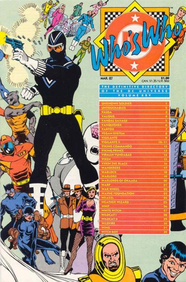 Who's Who: The Definitive Directory of the DC Universe #25
