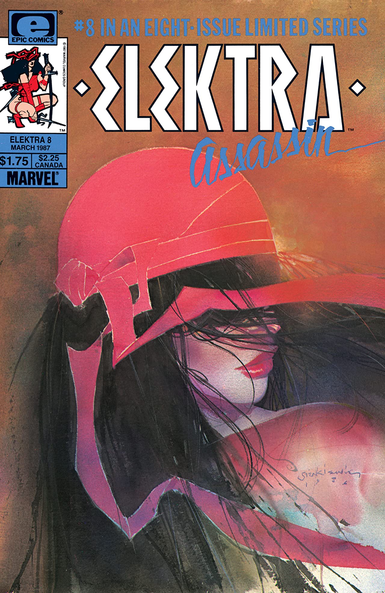Elektra: Assassin #8 cover