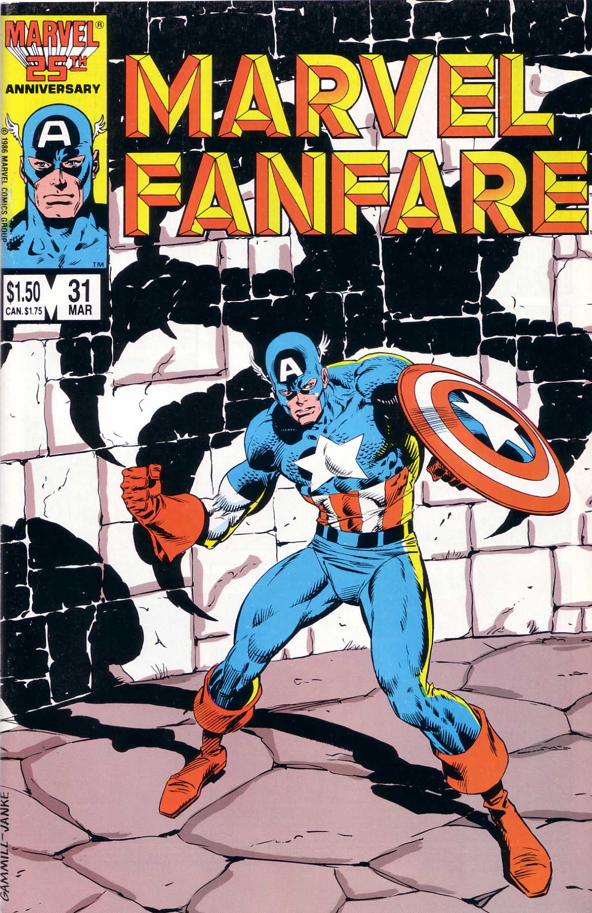 Marvel Fanfare #31 cover