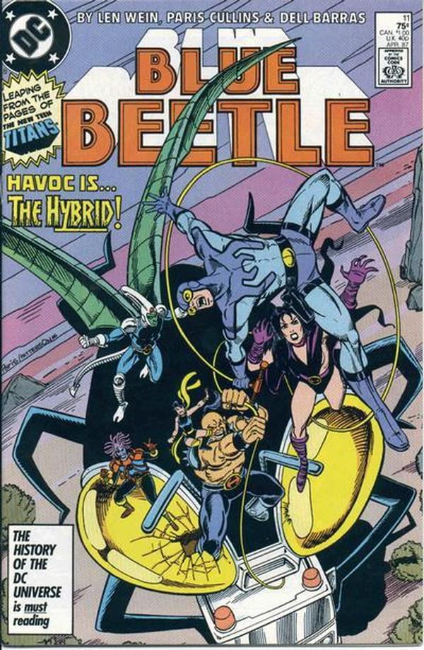 Blue Beetle #11 cover