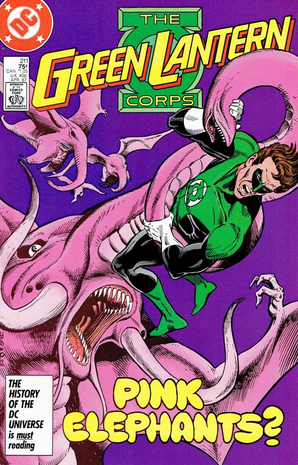 The Green Lantern Corps #211 cover