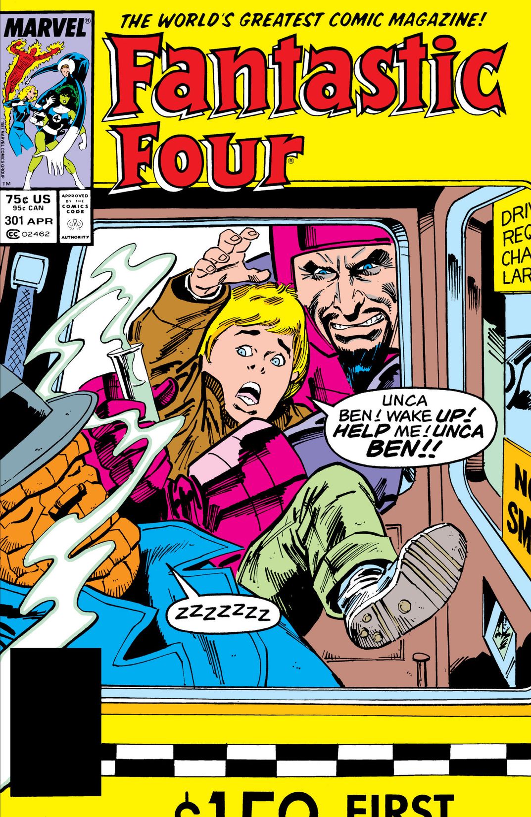 Fantastic Four #301 cover