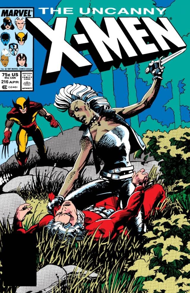 The Uncanny X-Men #216 cover