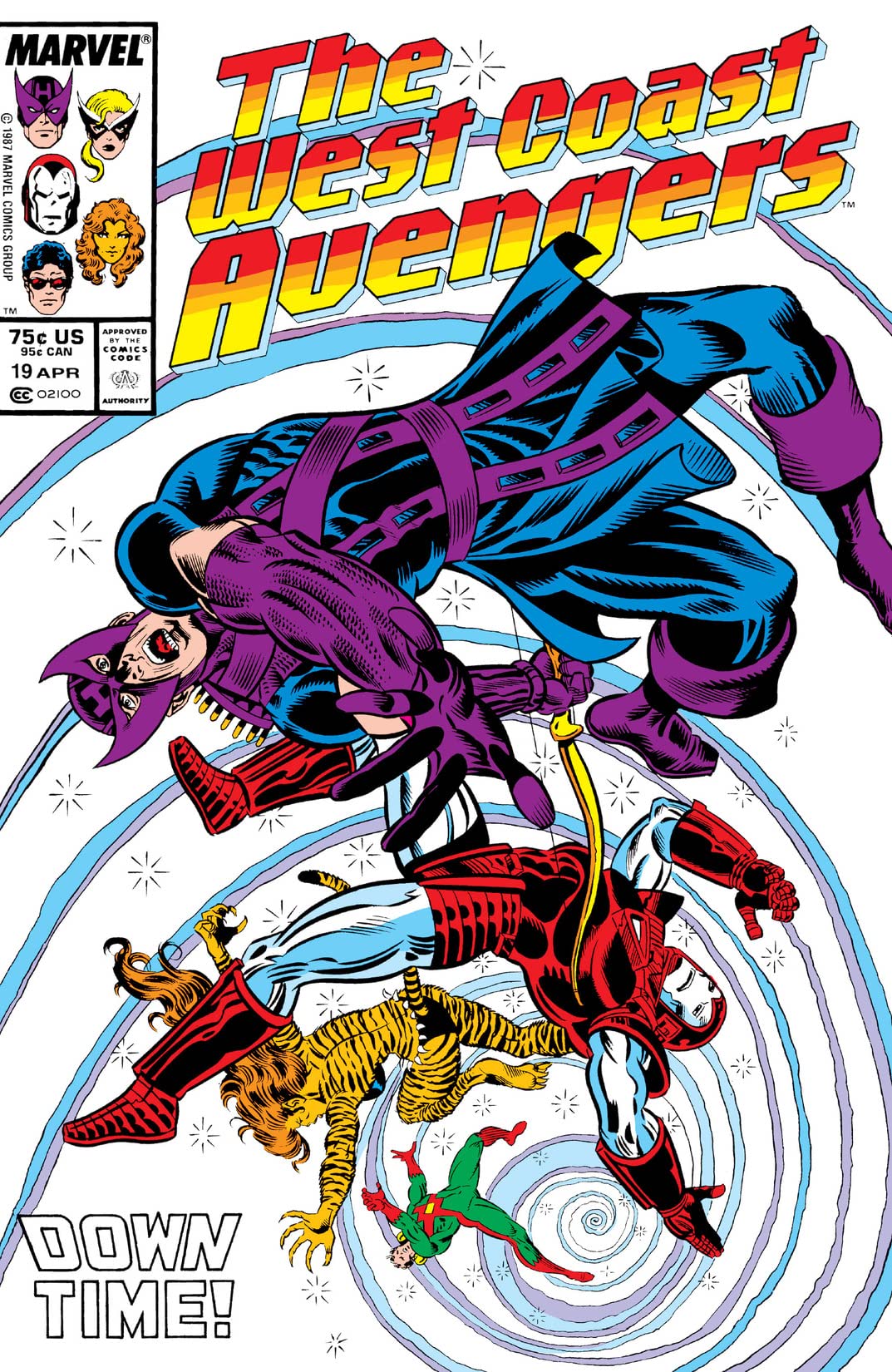 West Coast Avengers #19 cover