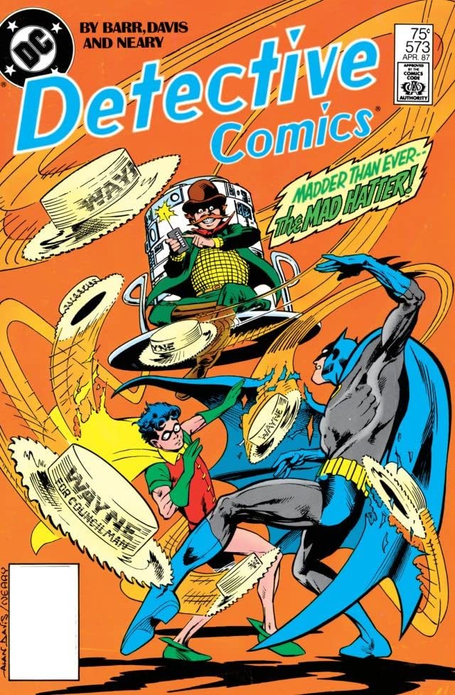 Detective Comics #573 cover