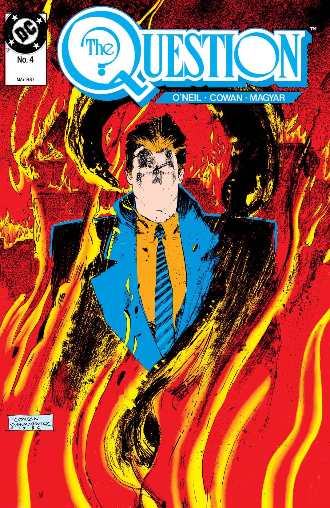 The Question #4 cover