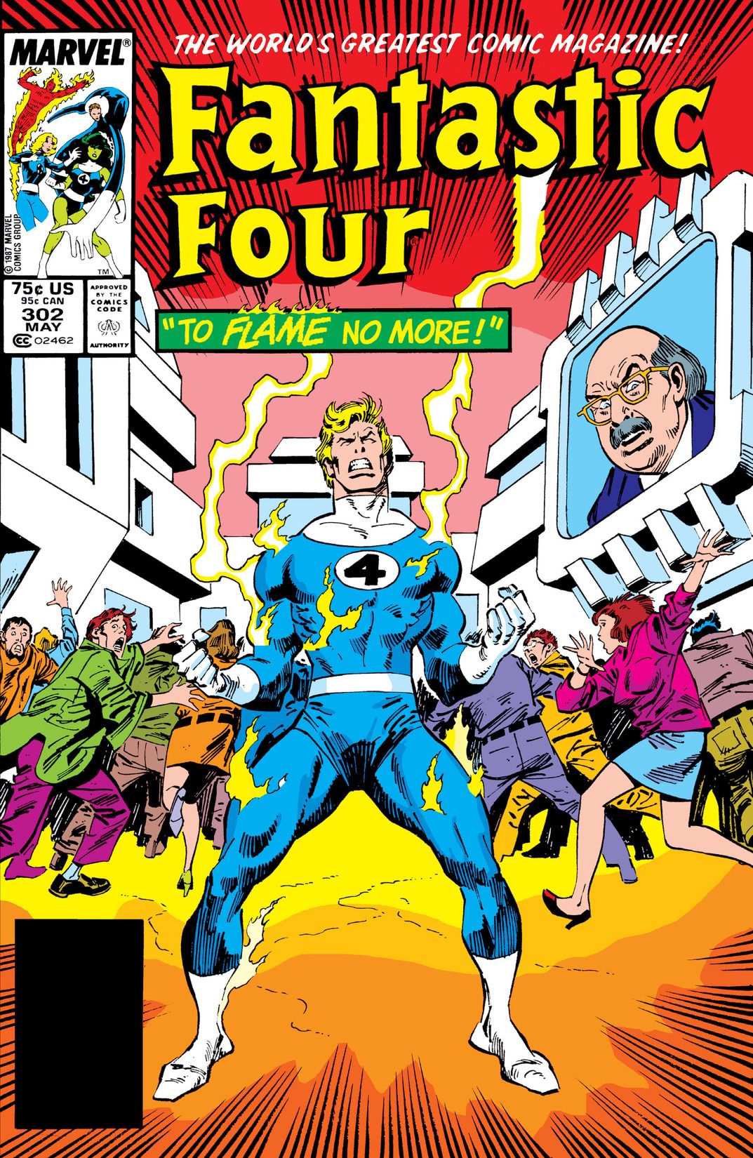 Fantastic Four #302 cover