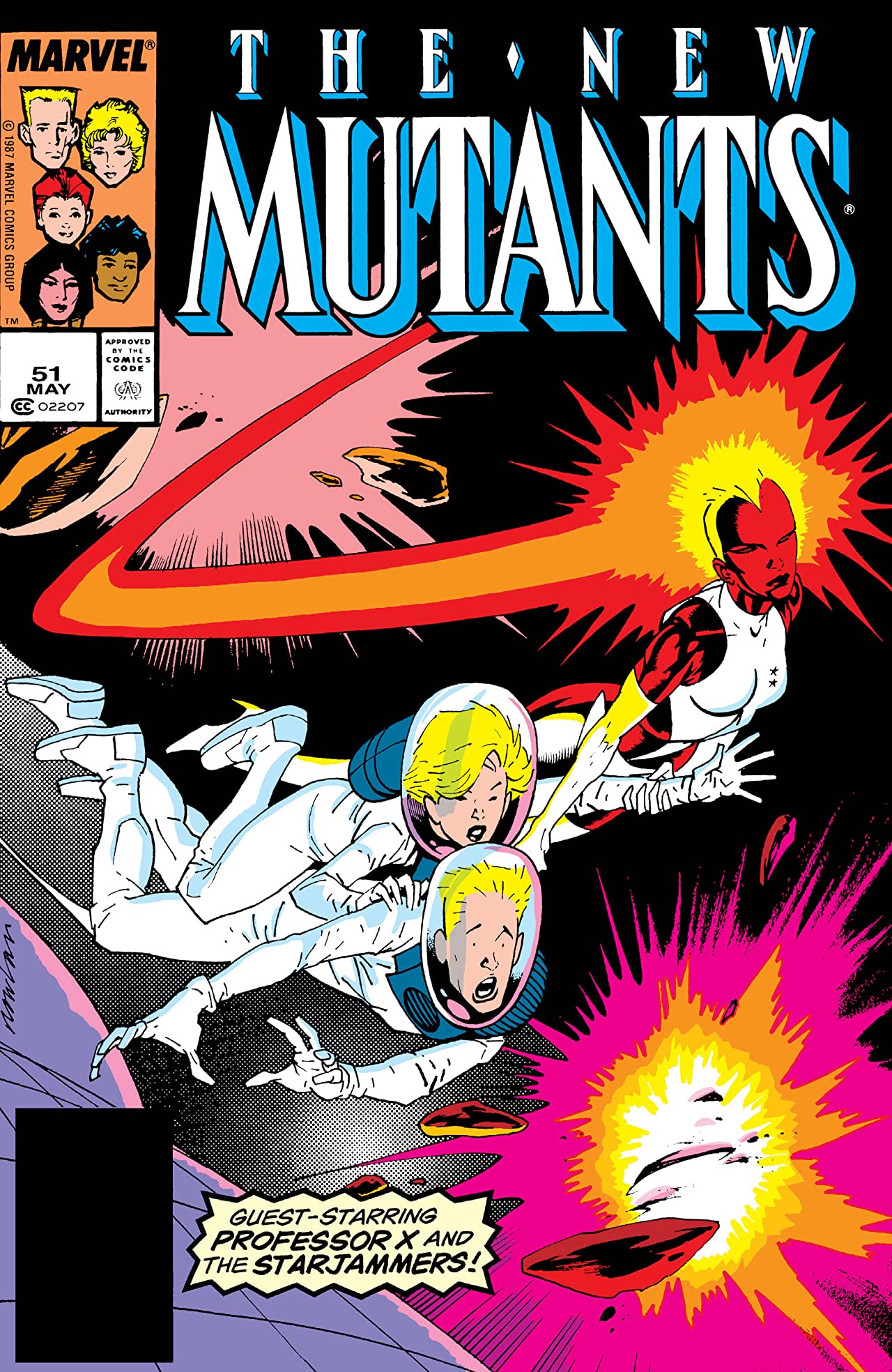 The New Mutants #51 cover