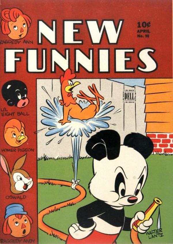New Funnies #98 cover