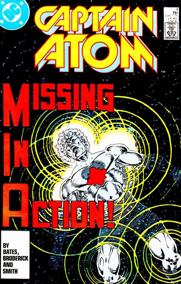 Captain Atom #4 cover