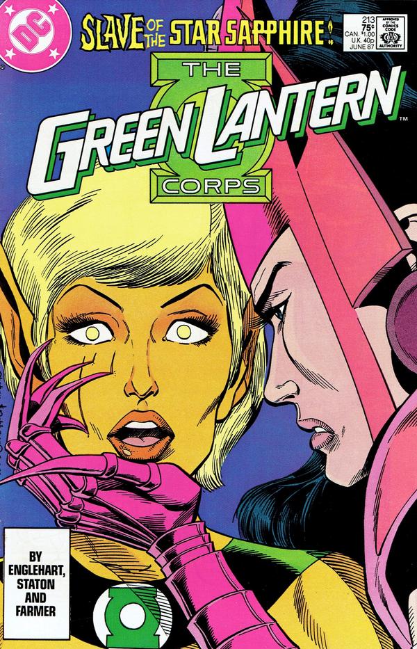 The Green Lantern Corps #213 cover