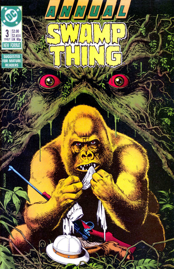 Swamp Thing Annual #3 cover