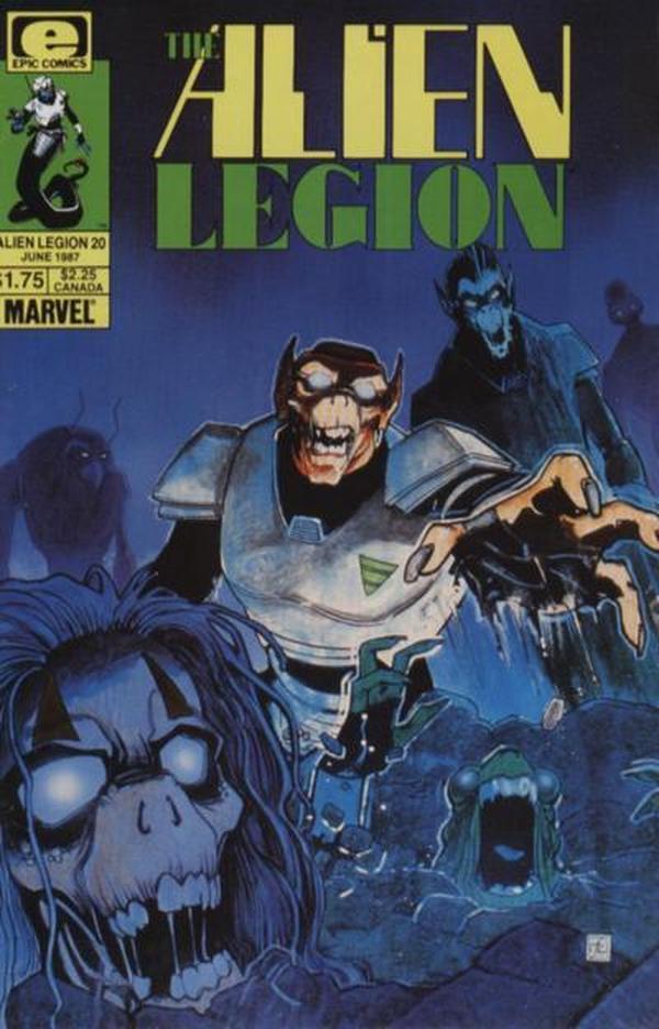 Alien Legion #20 cover