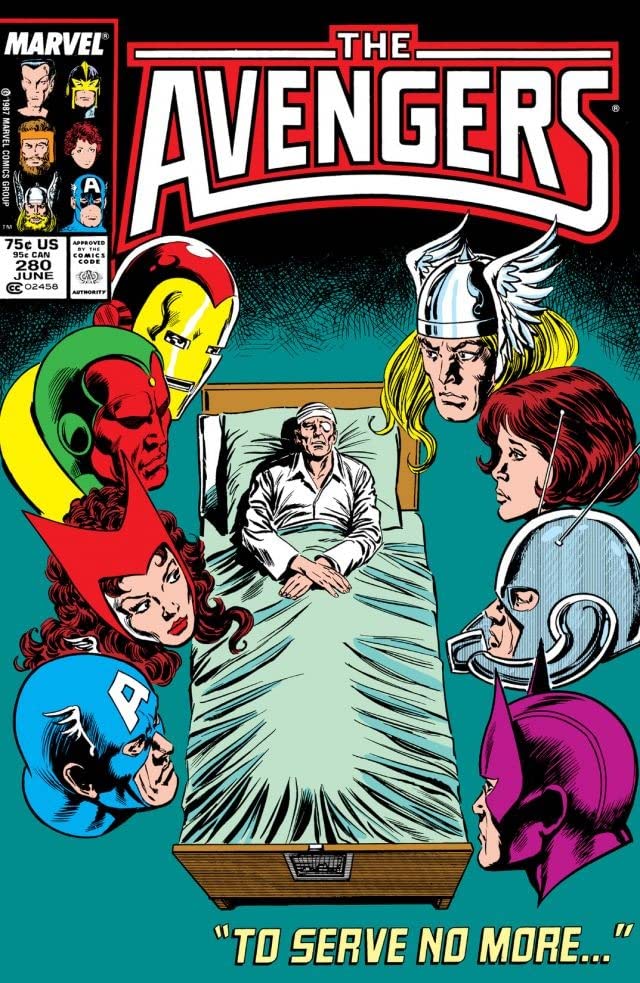 The Avengers #280 cover