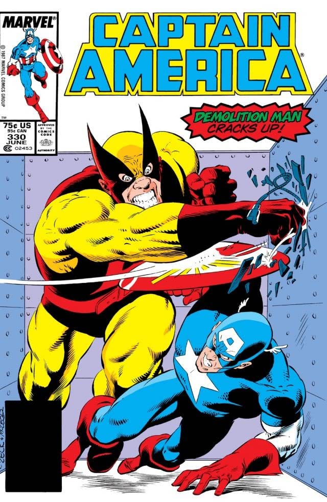 Captain America #330 cover