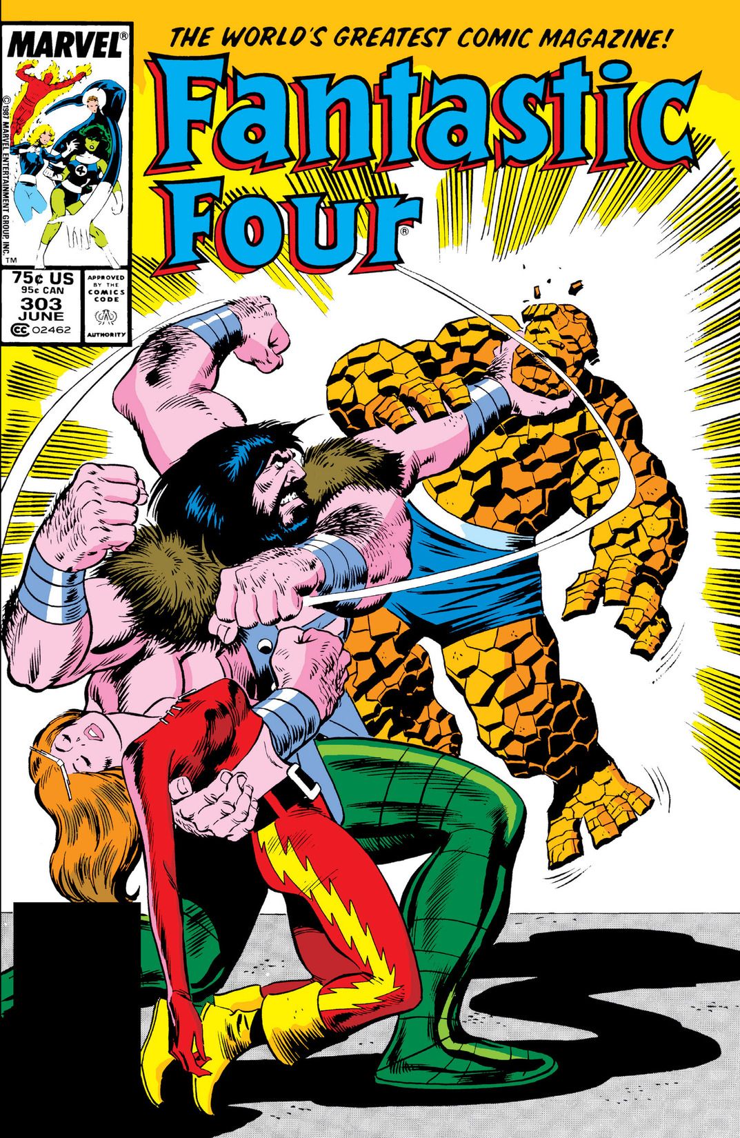 Fantastic Four #303 cover