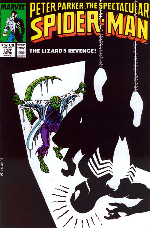 The Spectacular Spider-Man #127 cover
