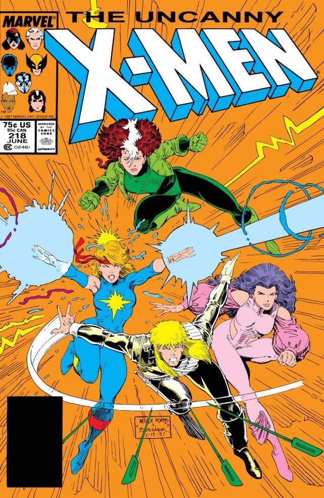 The Uncanny X-Men #218 cover