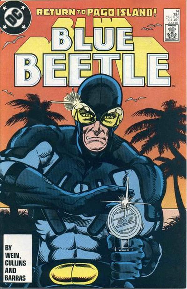 Blue Beetle #14 cover