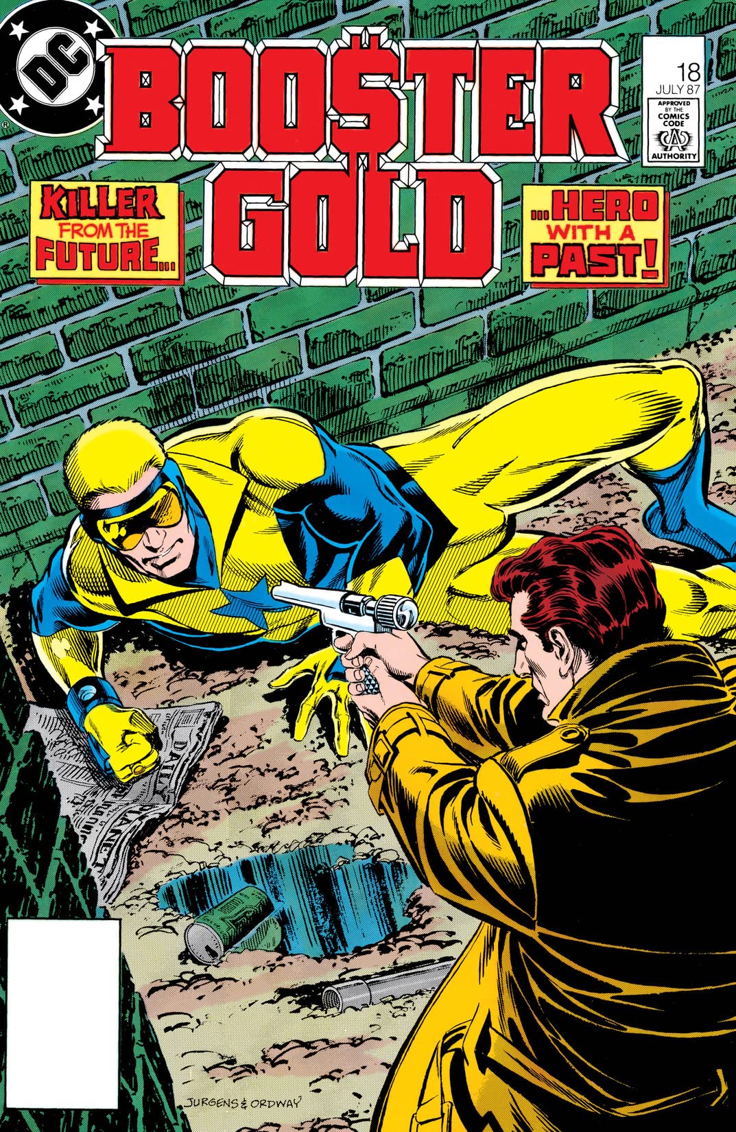 Booster Gold #18 cover