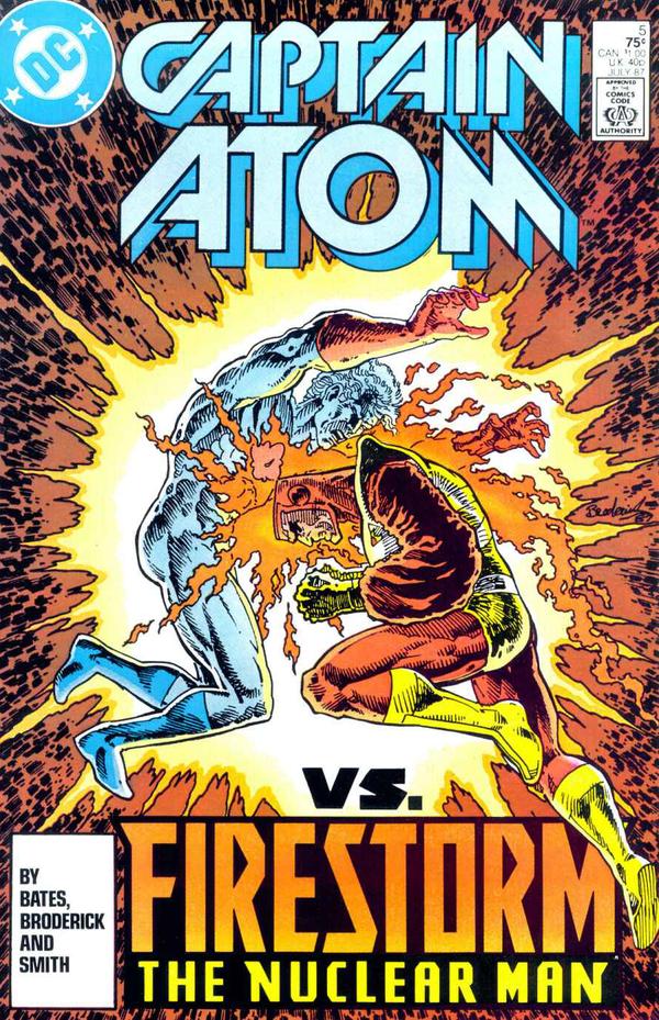 Captain Atom #5 cover