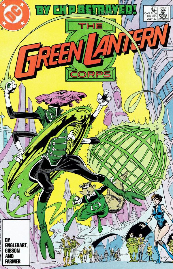 The Green Lantern Corps #214 cover