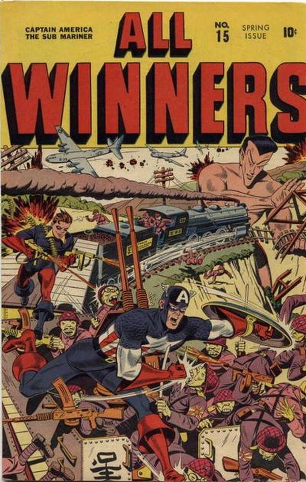 All-Winners Comics #15 cover