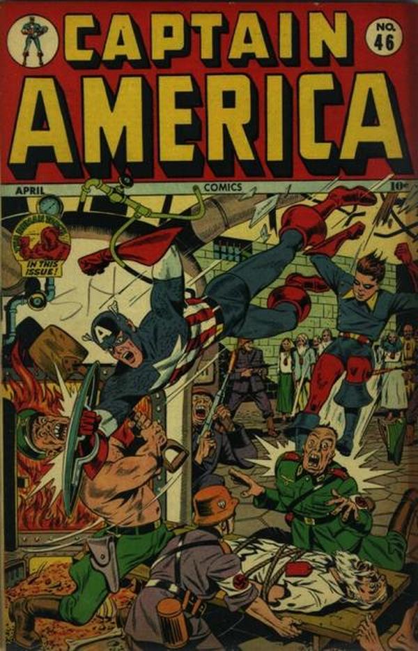 Captain America Comics #46 cover