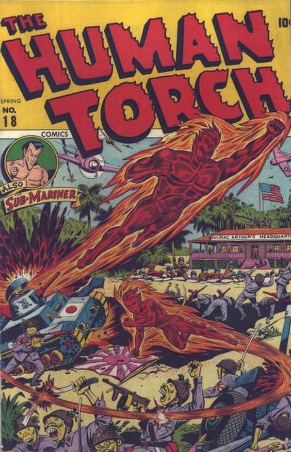 The Human Torch #18 cover