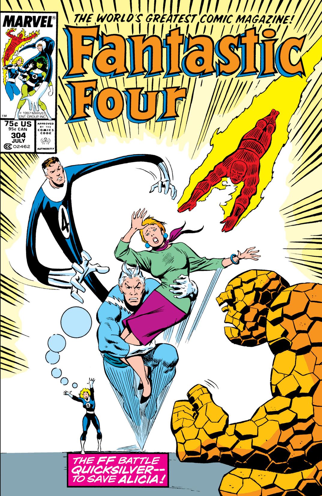 Fantastic Four #304 cover