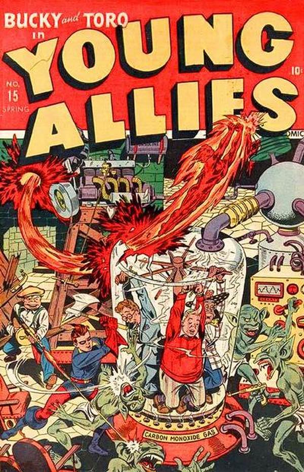 Young Allies #15 cover