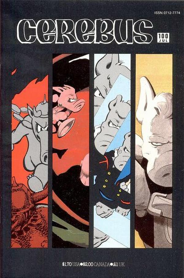 Cerebus #100 cover