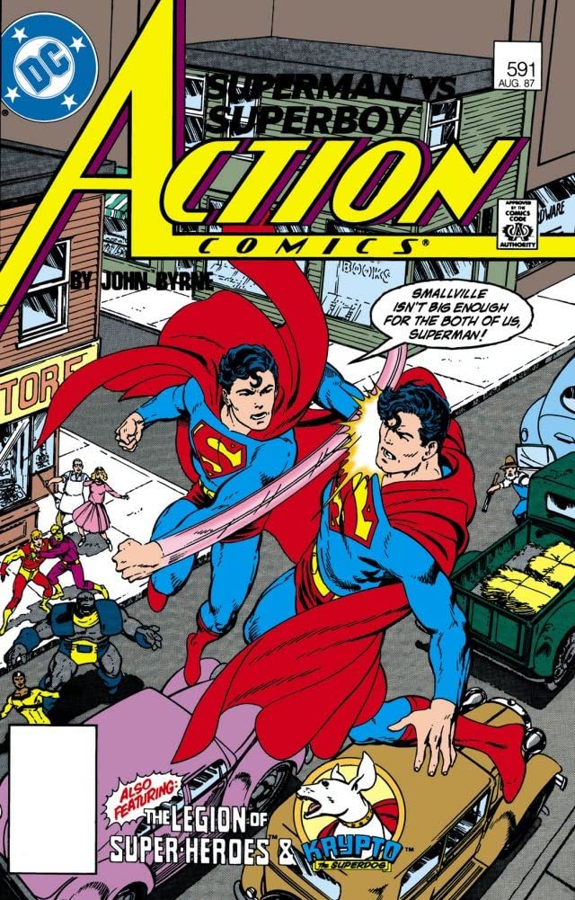 Action Comics #591 cover