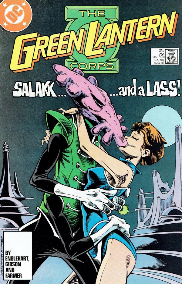 The Green Lantern Corps #215 cover