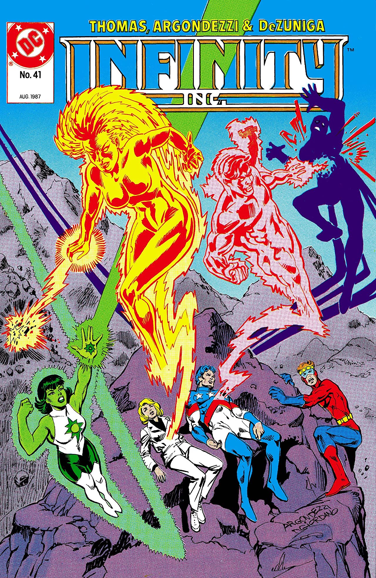 Infinity, Inc. #41 cover