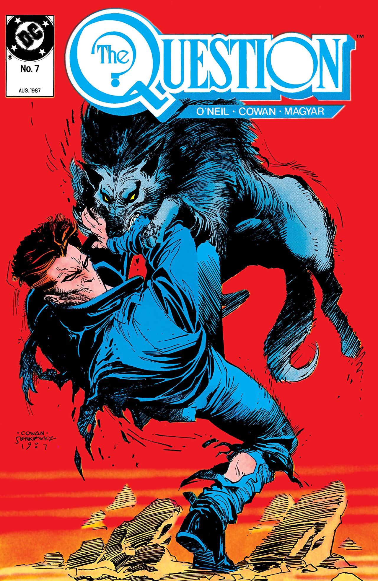 The Question #7 cover