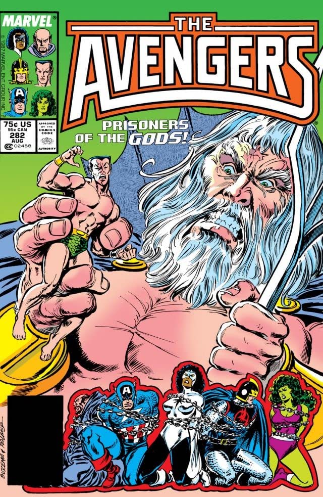 The Avengers #282 cover