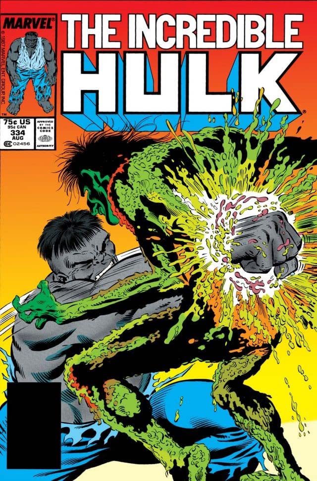 The Incredible Hulk #334 cover