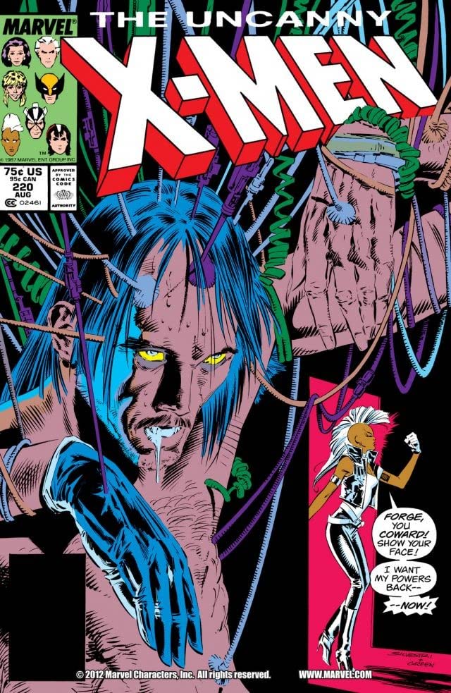The Uncanny X-Men #220 cover