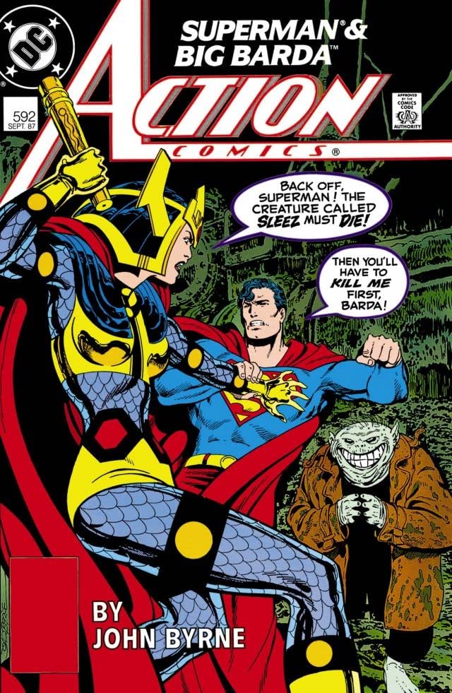 Action Comics #592 cover