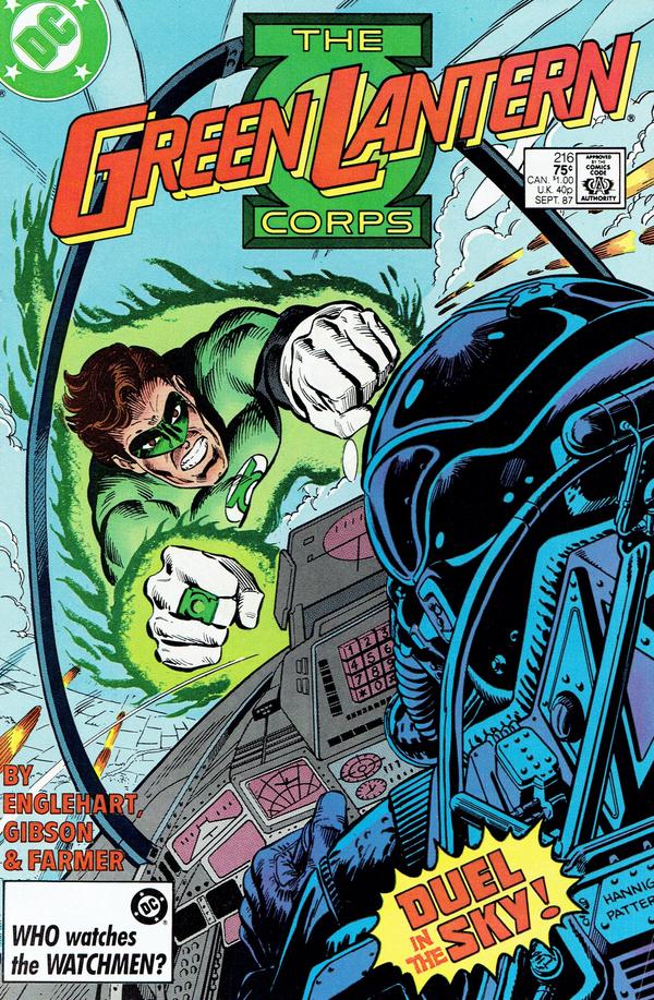 The Green Lantern Corps #216 cover
