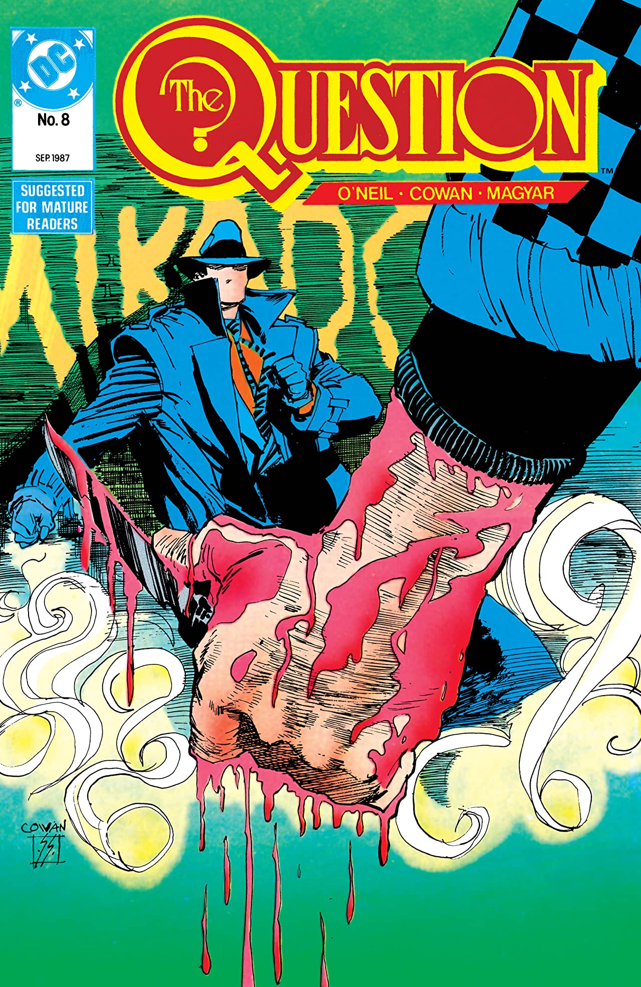 The Question #8 cover