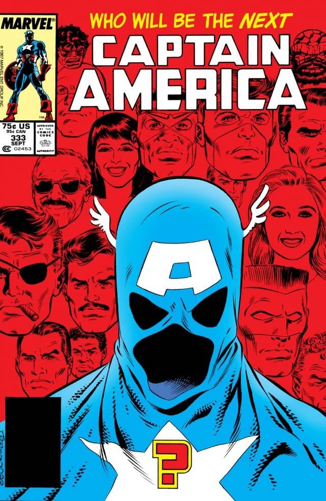 Captain America #333 cover