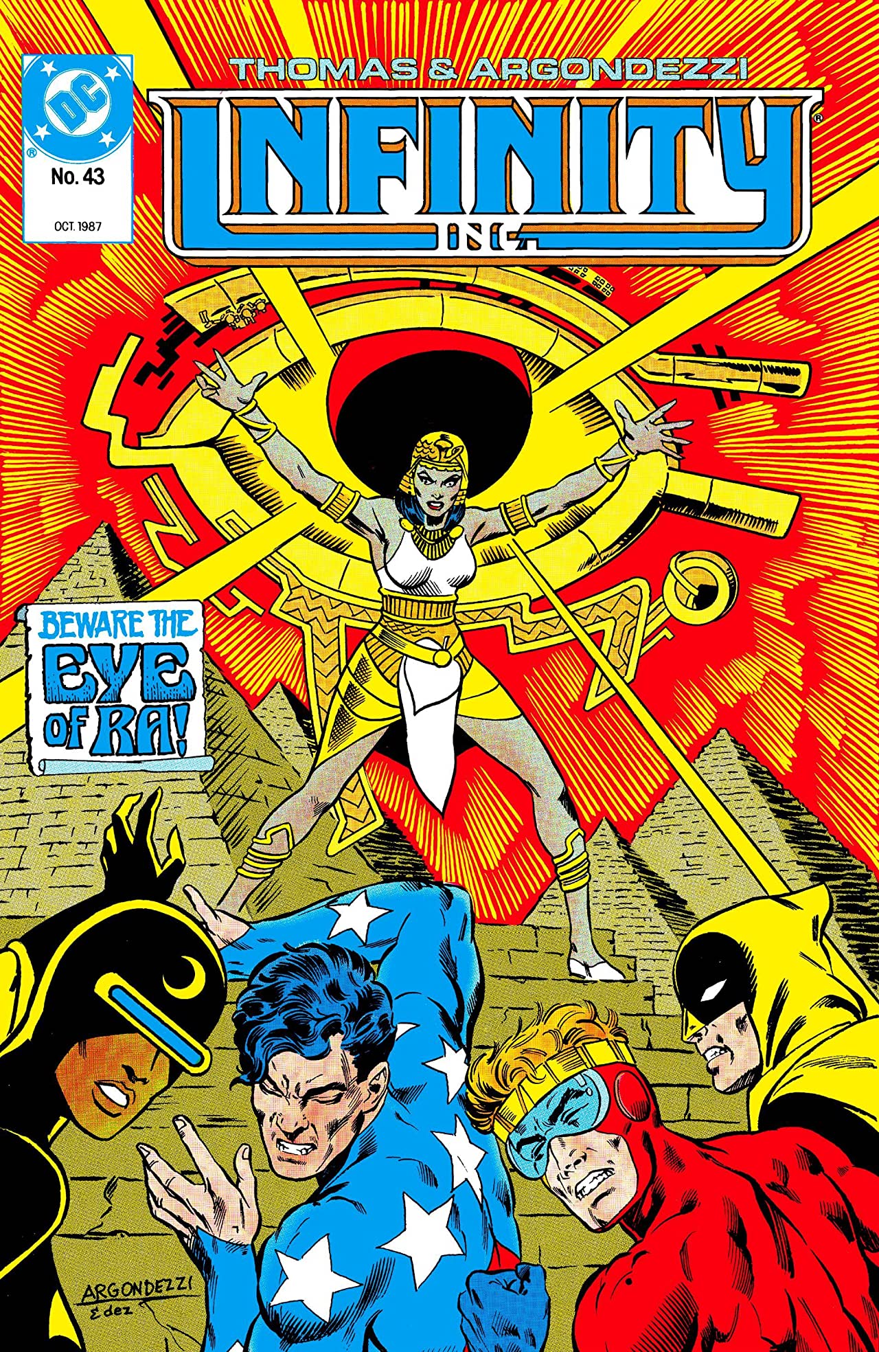 Infinity, Inc. #43 cover