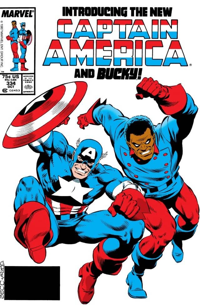 Captain America #334 cover