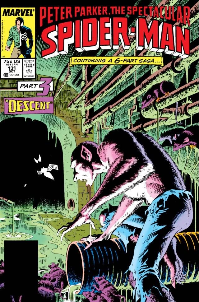The Spectacular Spider-Man #131 cover