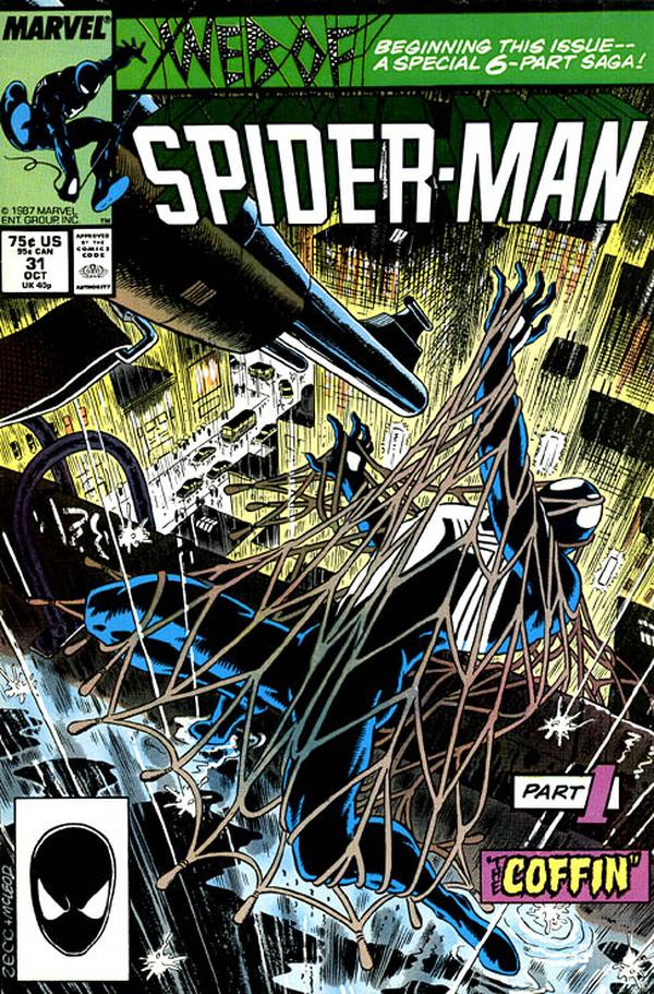 Web of Spider-Man #31 cover